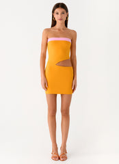 Ica Mini Dress - Orange