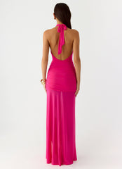 Island Muse Dress - Fuchsia
