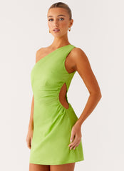 LeiLei Mini Dress - Lime