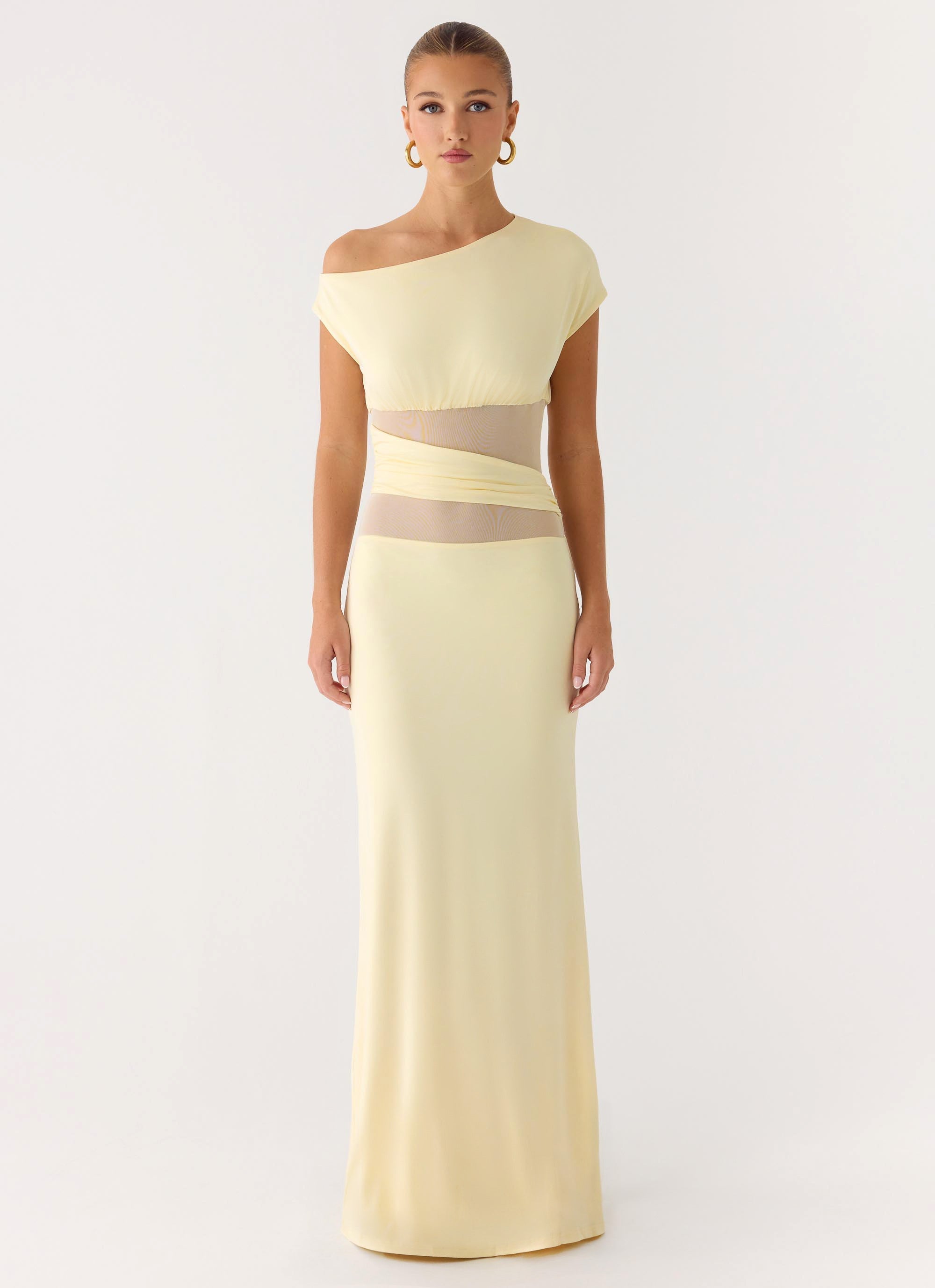 Like Honey Maxi Dress - Butter Yellow