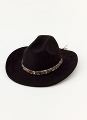Lone Star Cowboy Hat - Black