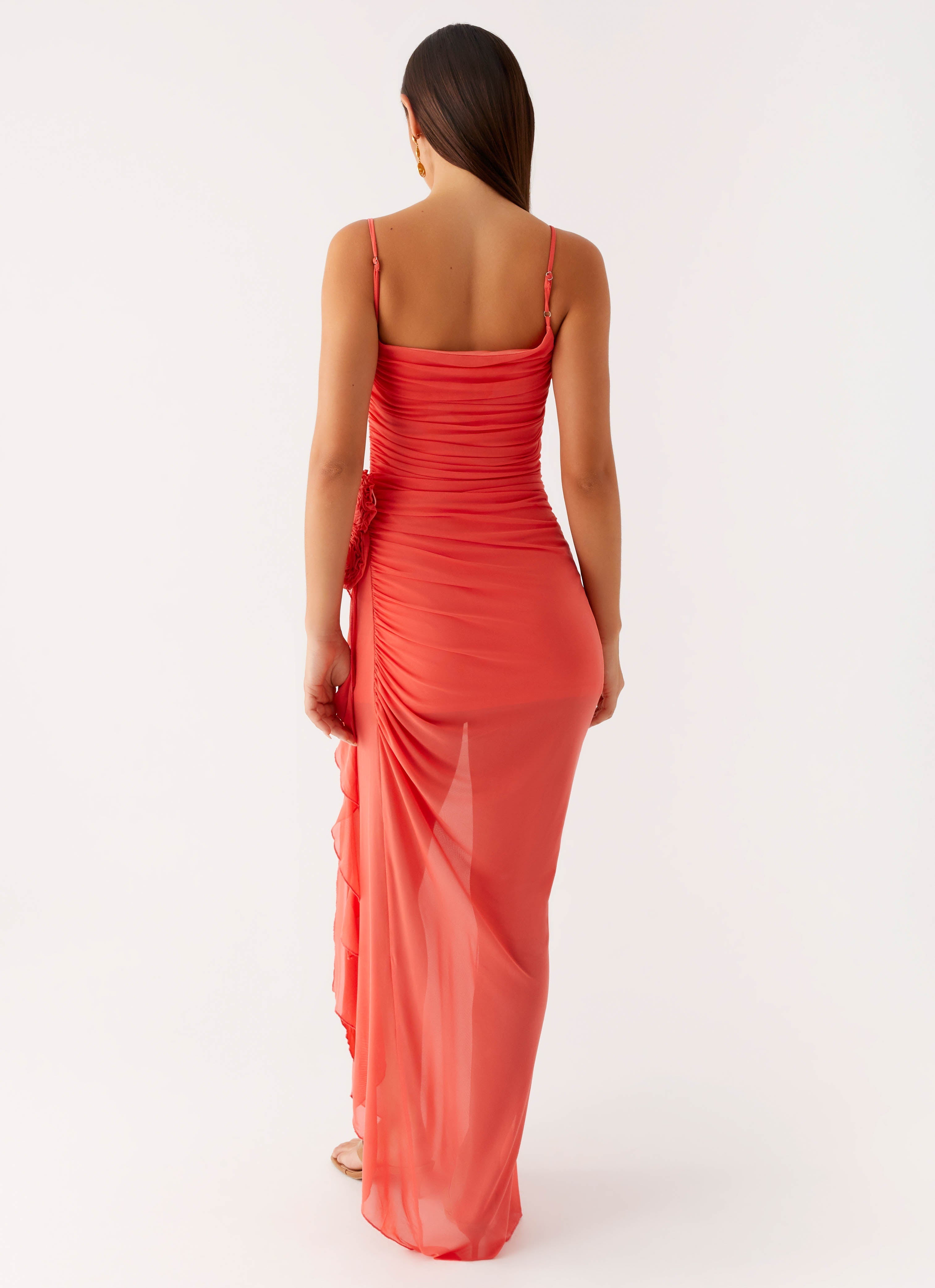 Louana Maxi Dress - Coral