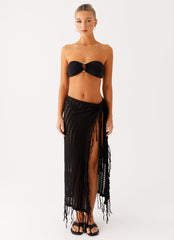 Maizelle Sarong - Black