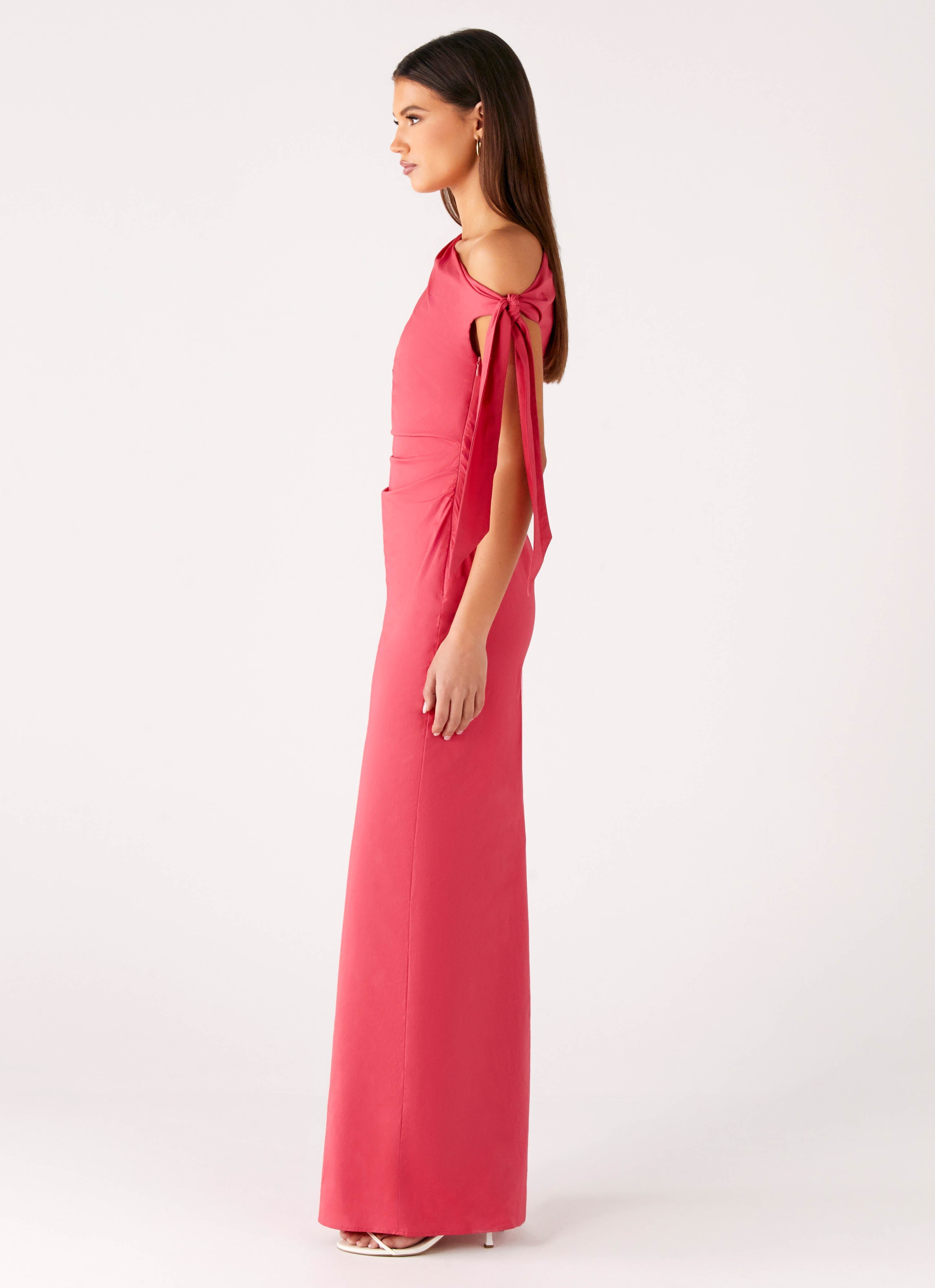 Marella Maxi Dress - Coral