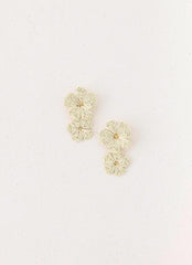 Marina Mode Earrings - White