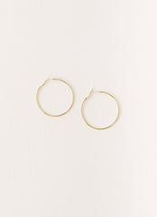 Maxxy Hoop Earrings - Gold