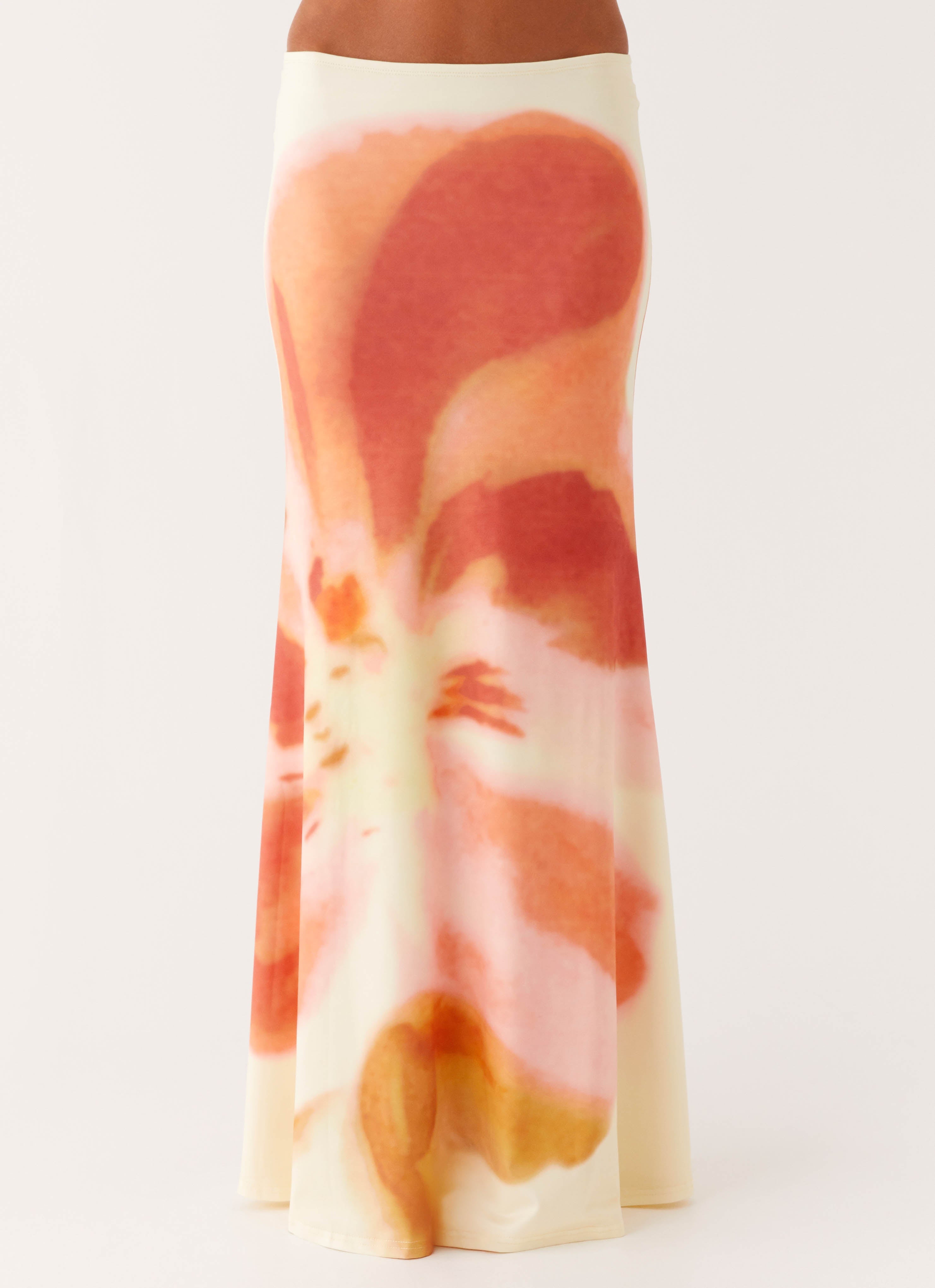 Moka Maxi Skirt - Mimosa Blossom
