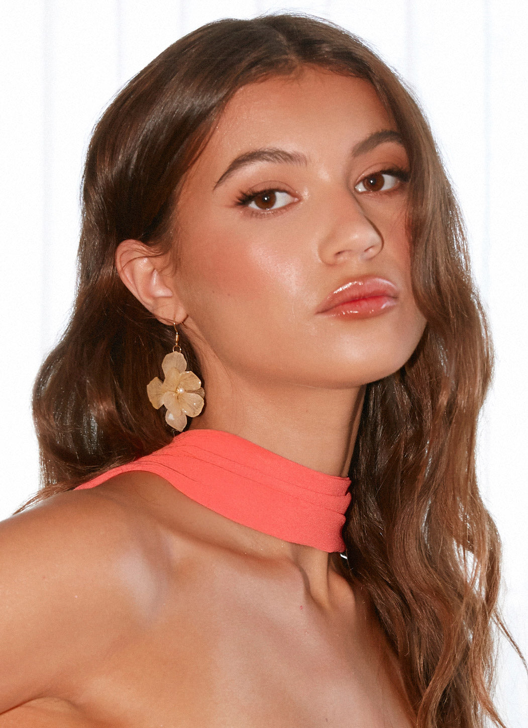 Mona Earrings - Ivory