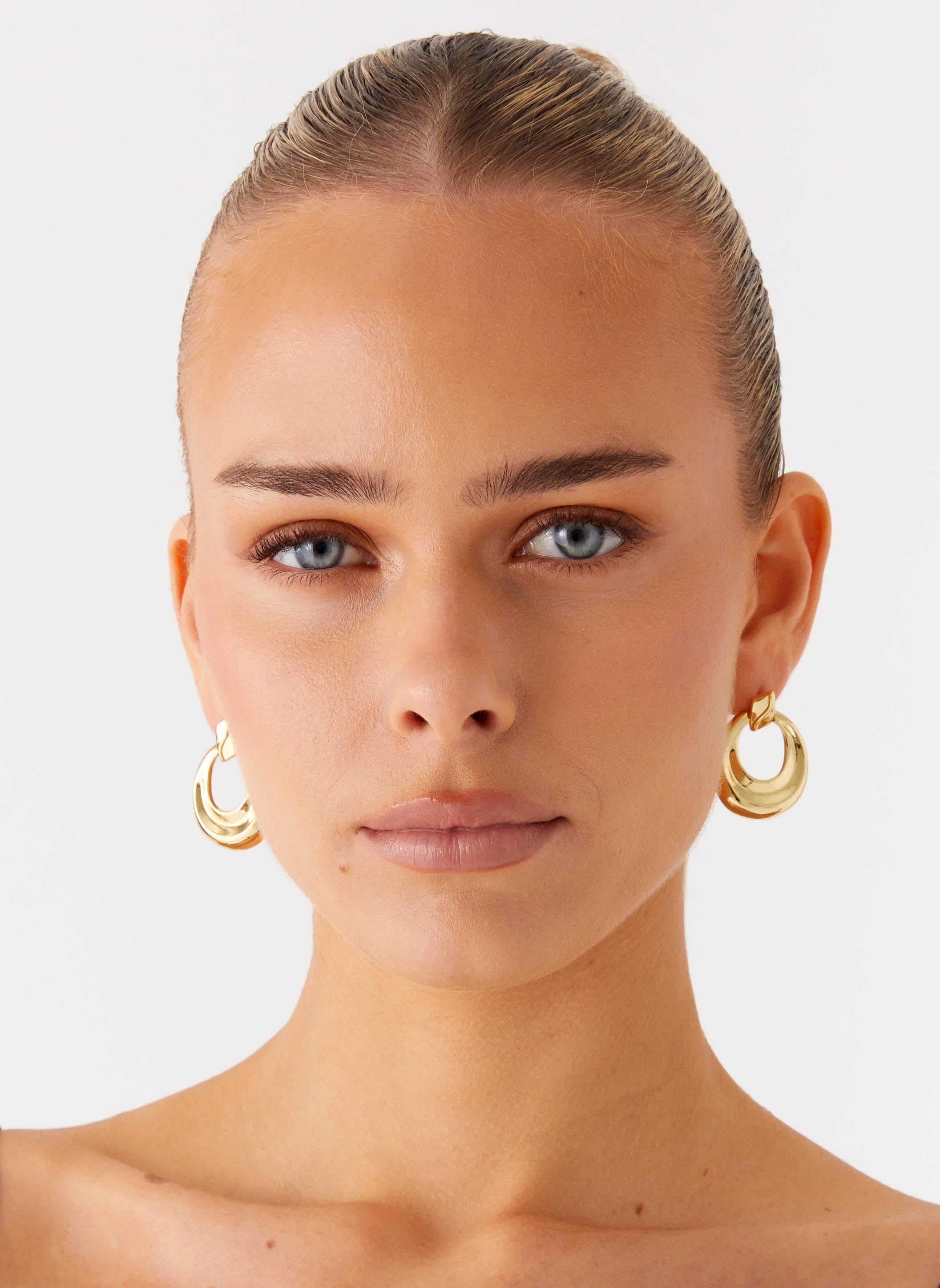 Movement Earrings - Gold