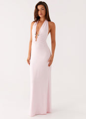 Nicola Maxi Dress - Pink