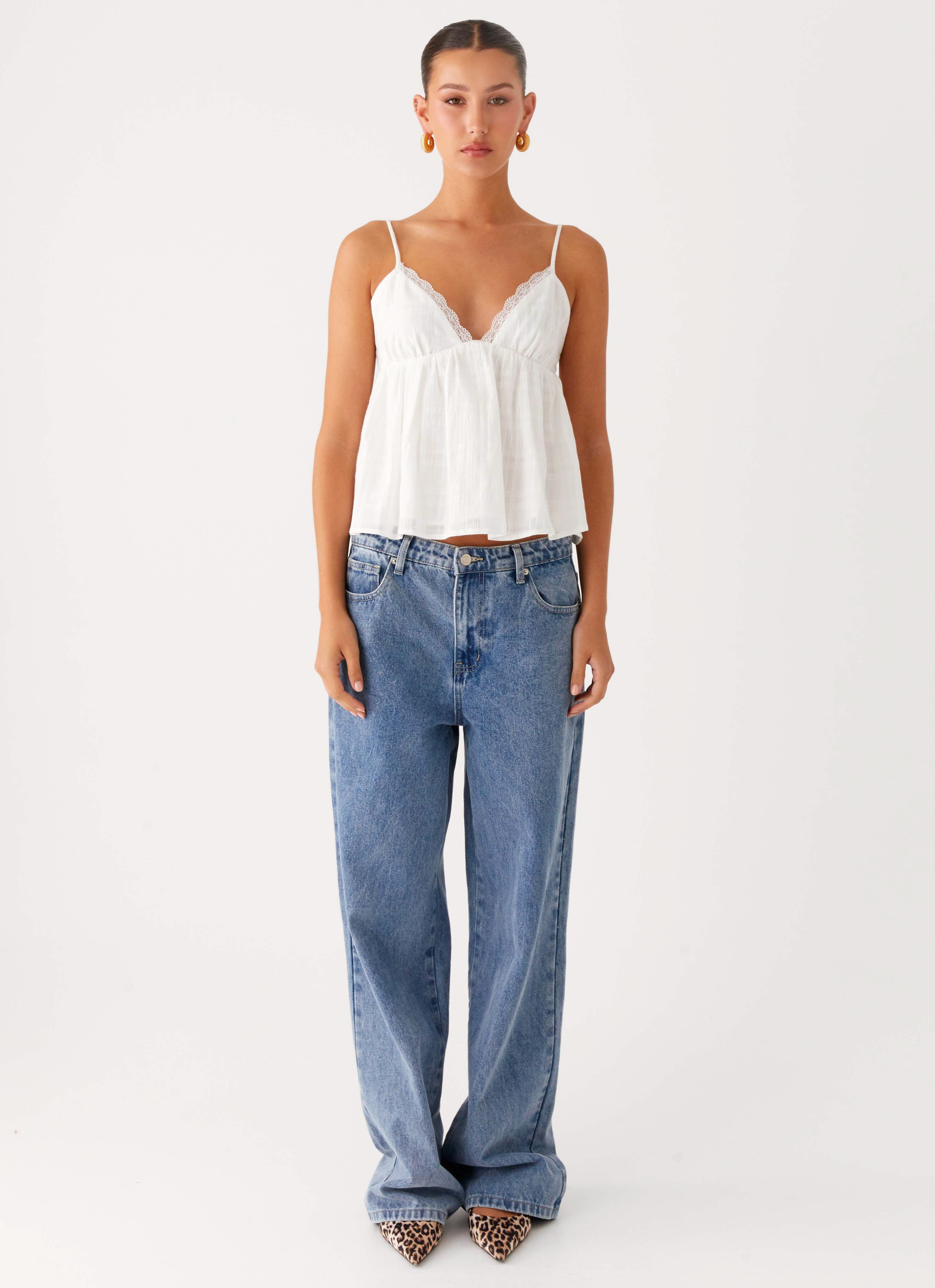 Obliviate Cami Top - White