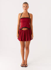 Pacific Mini Dress - Red