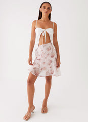 French Dream Midi Skirt - Vintage Bloom