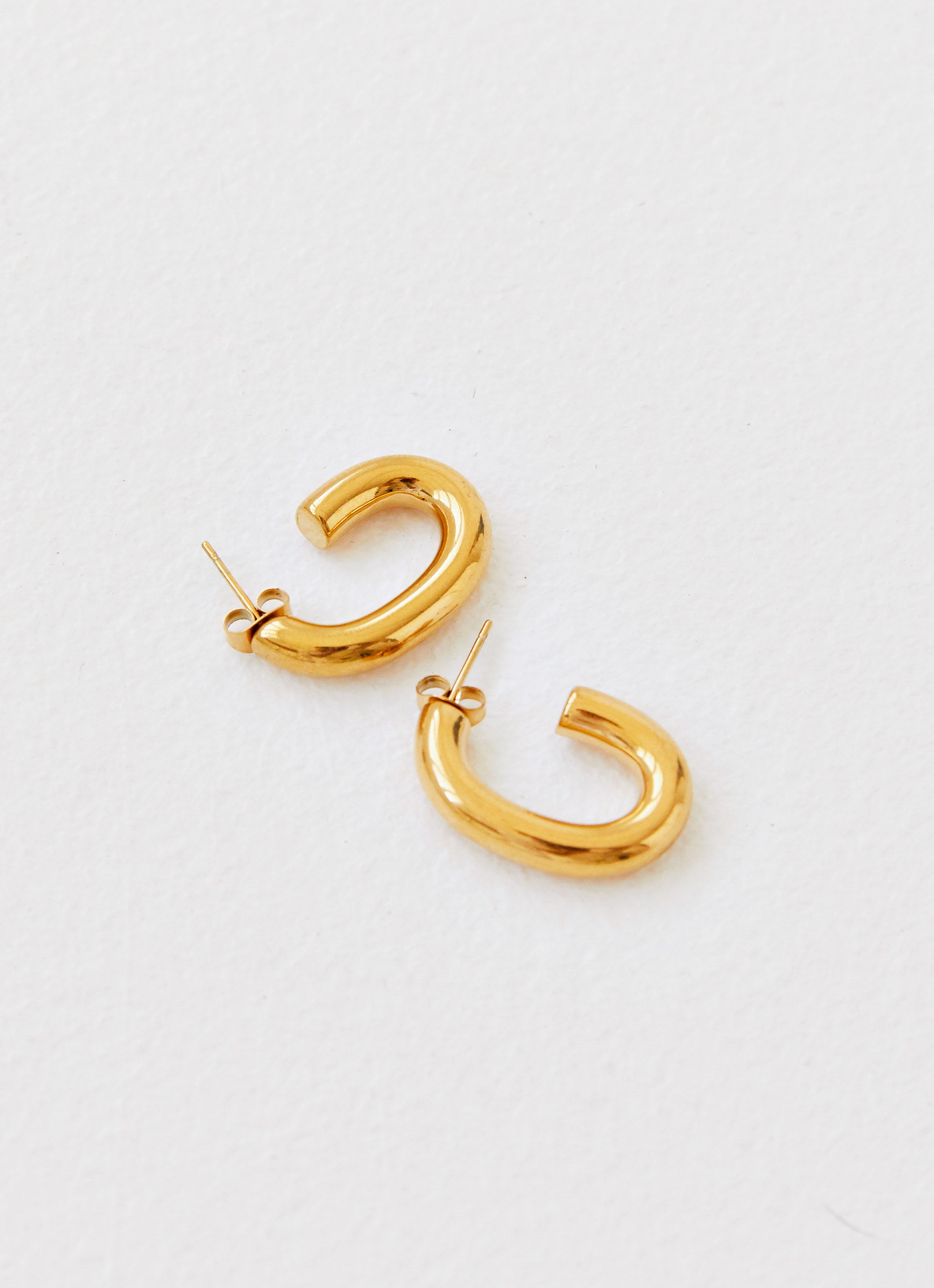 Stardust Hoop Earrings - Gold