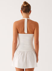 Rin Mini Dress - White
