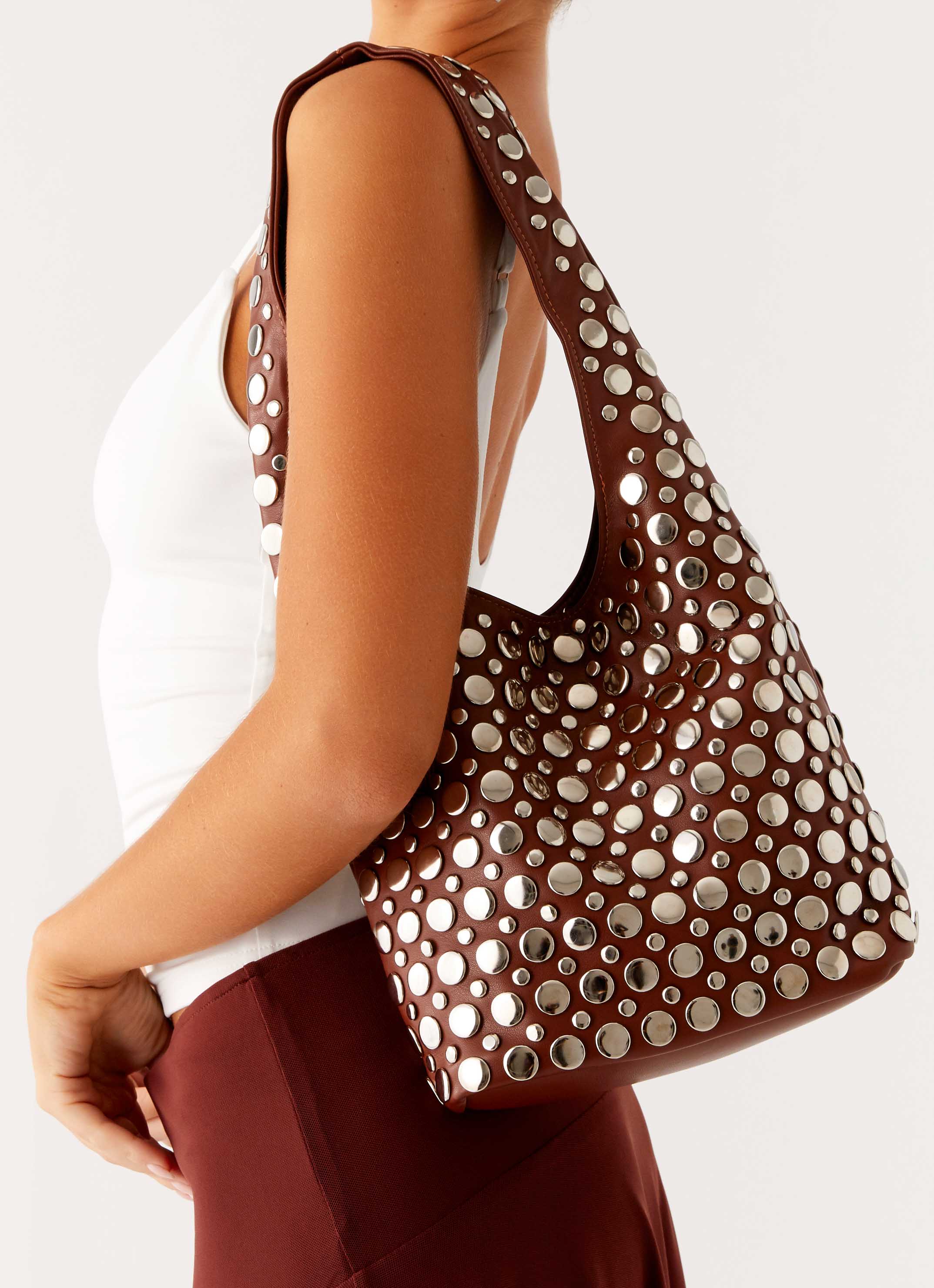 Rocky Shoulder Bag - Brown