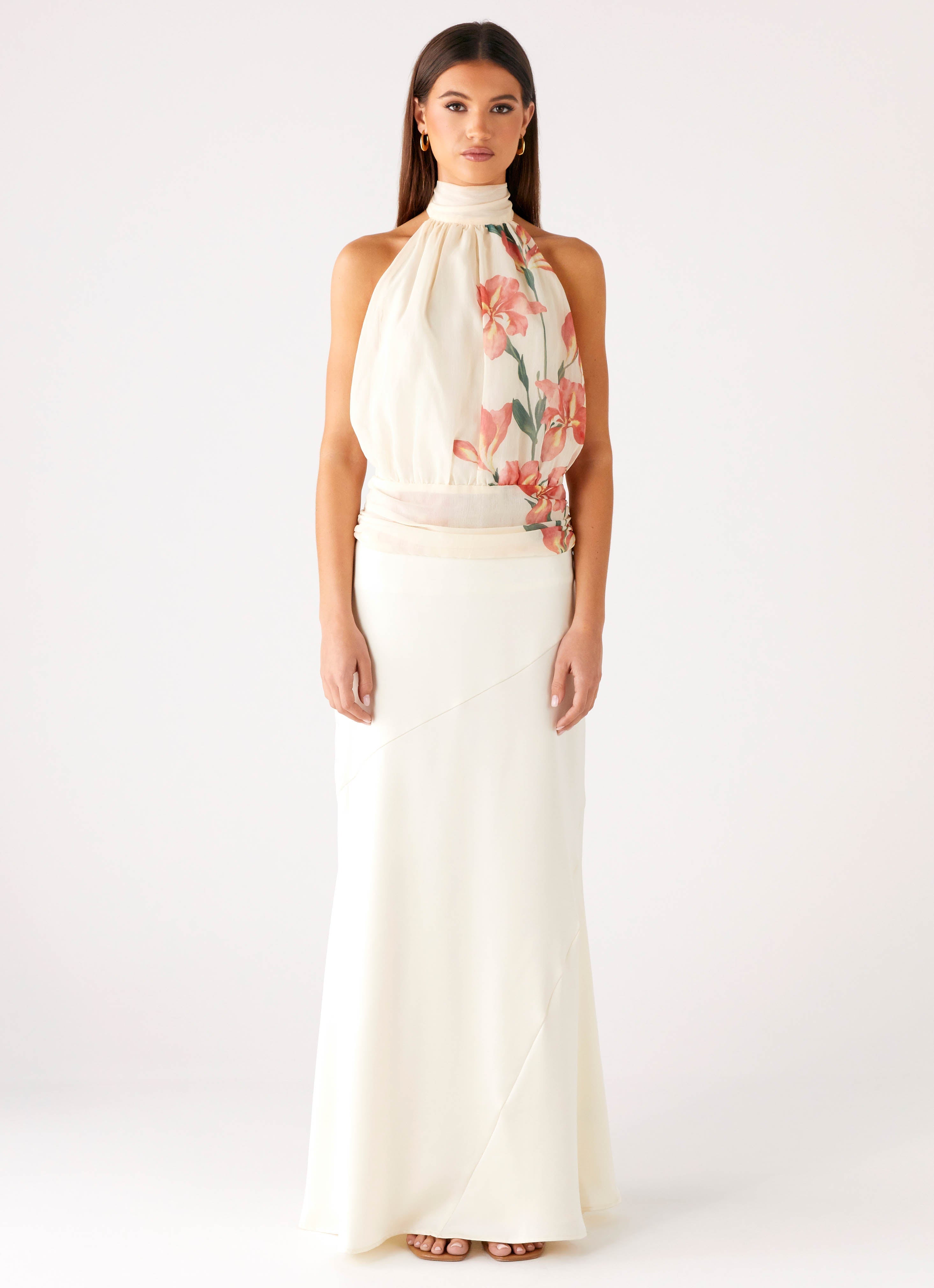 Romelia Halter Top - Siena Floral