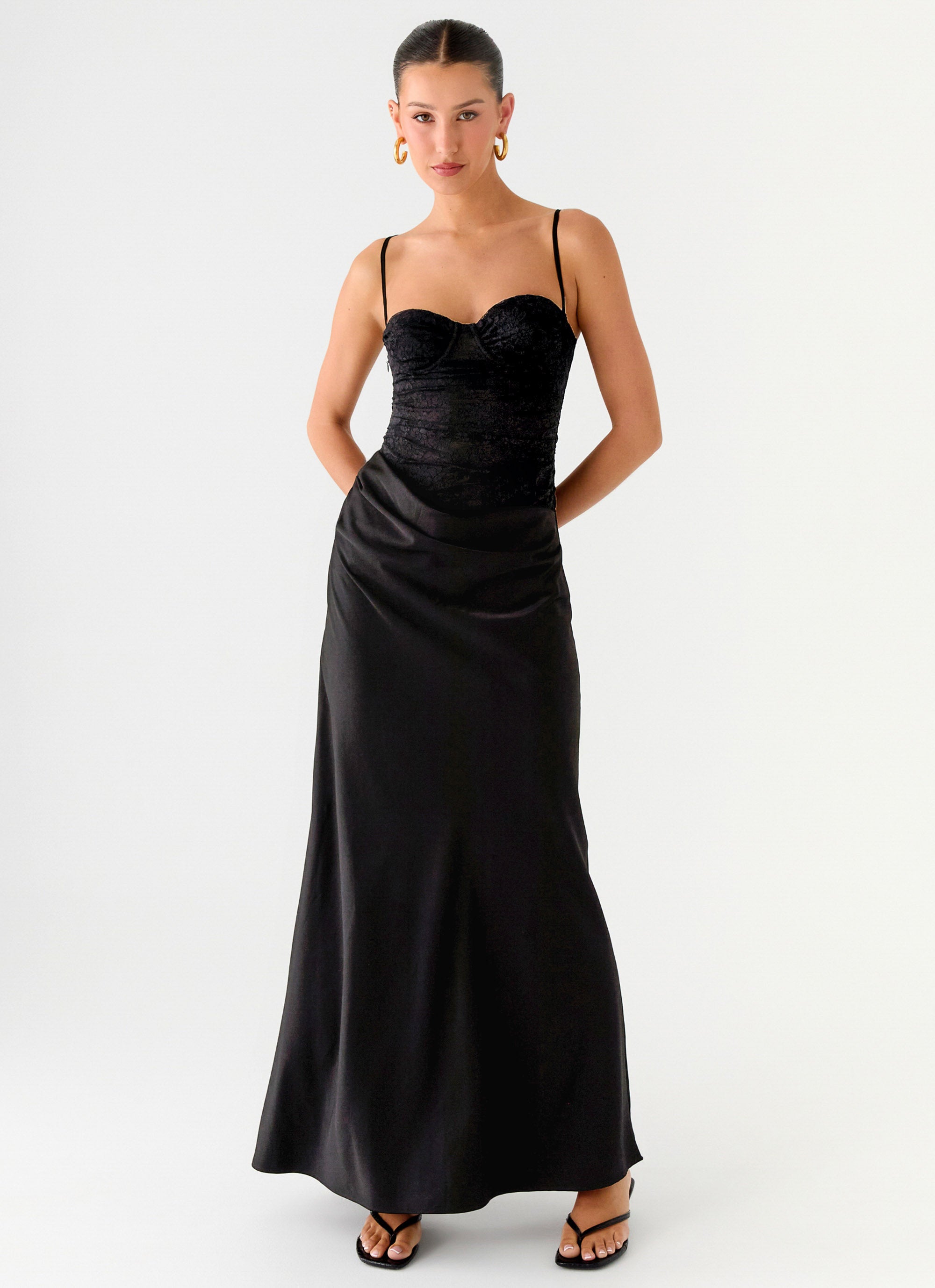 Romy Maxi Dress - Black