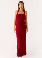Rumour Has it Maxi Dress - Red