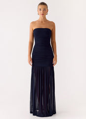 Savaya Maxi Dress - Navy