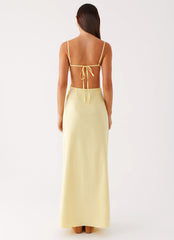 Selah Maxi Dress - Yellow
