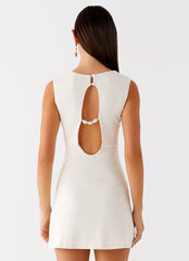 Shai Pearl Mini Dress - Ivory