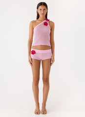 Sunray Shine Mini Shorts - Pink