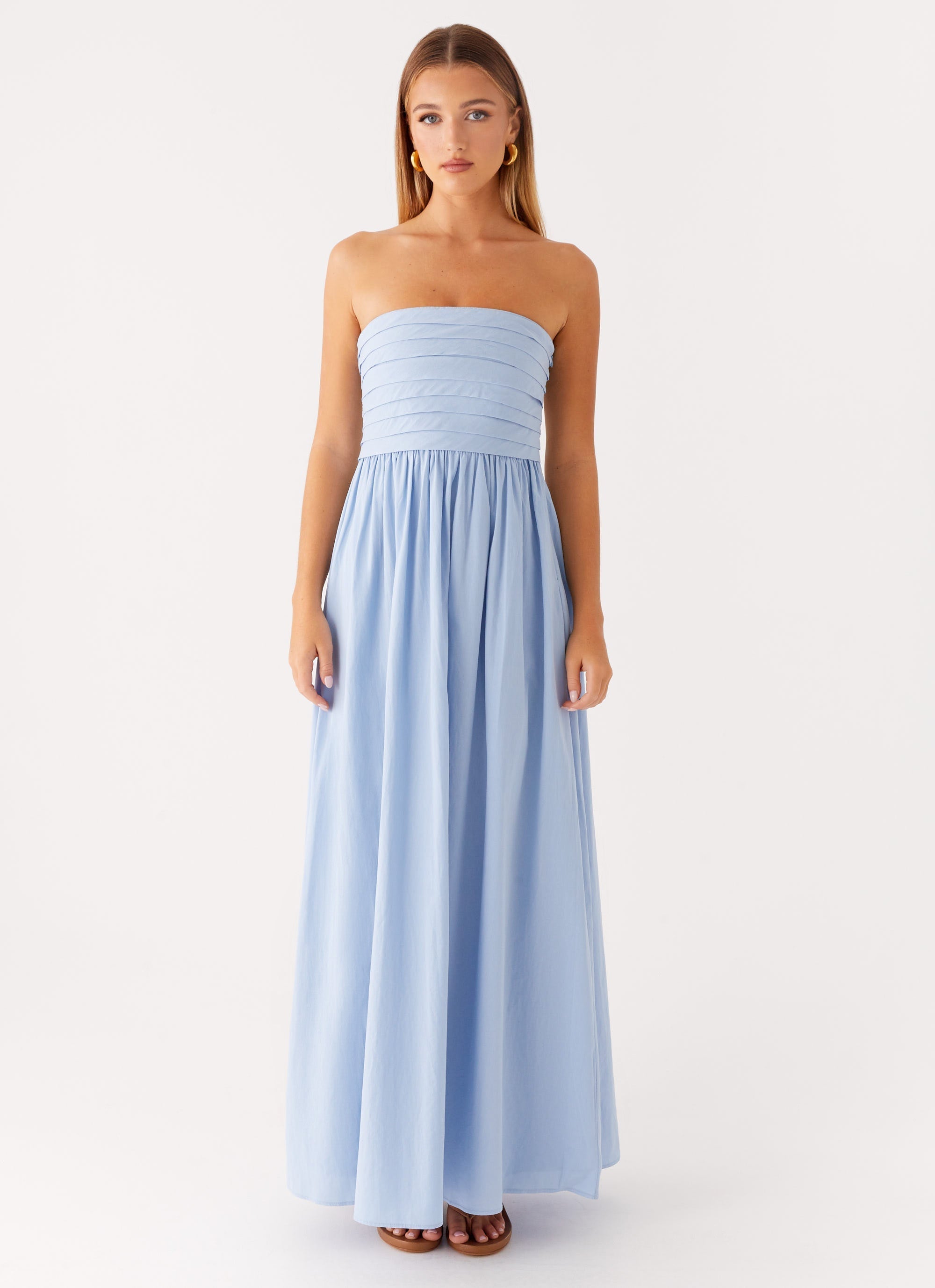 Tamia Maxi Dress - Blue