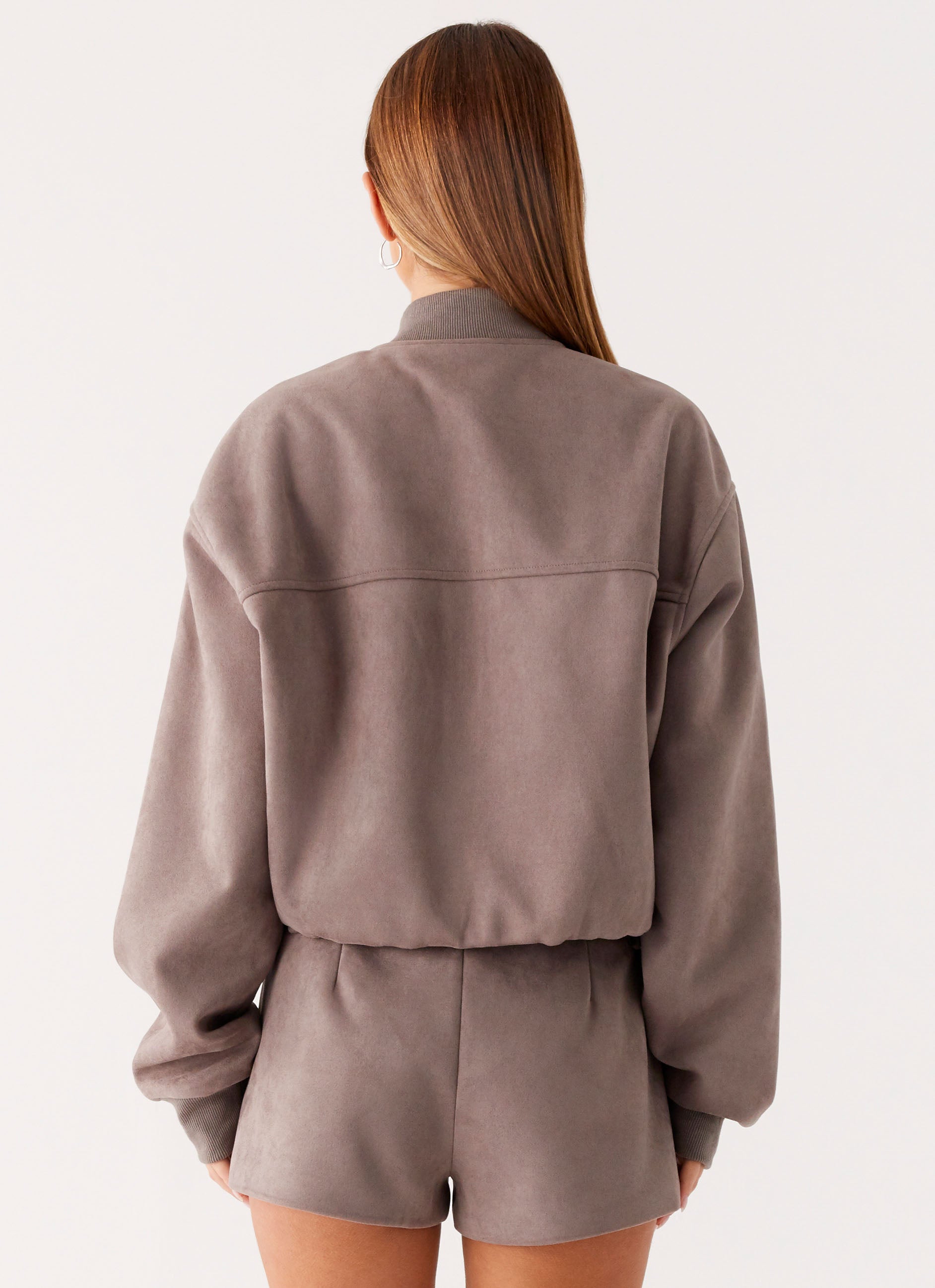 Thats Chill Mini Shorts - Grey