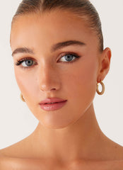 Violet Earrings - Gold